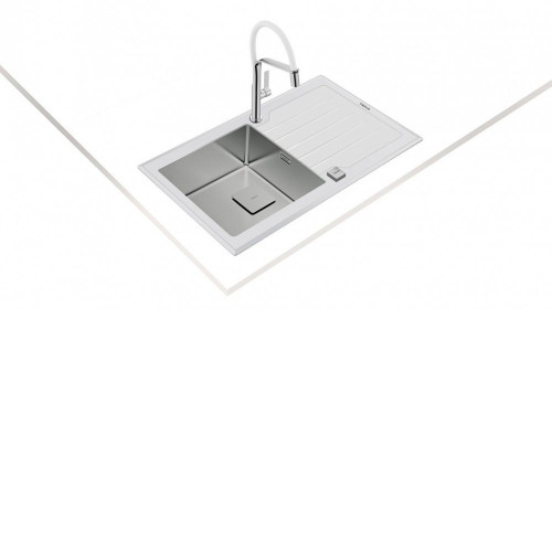 Мойка кухонная Teka DIAMOND RS15 1B 1D 86 WHITE (art.115100012)