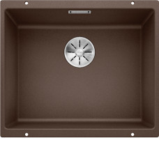 Кухонная мойка Blanco SUBLINE 500-U SILGRANIT кофе с отв.арм. InFino (арт.523441)