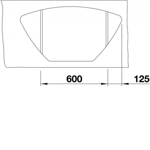 Кухонная мойка BLANCO zia 9e черный (526031)