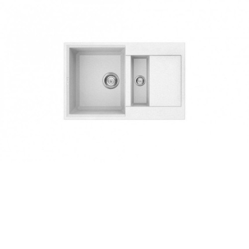 Мойка OMOIKIRI sakaime 78-2-wh tetogranit/белый 4993128