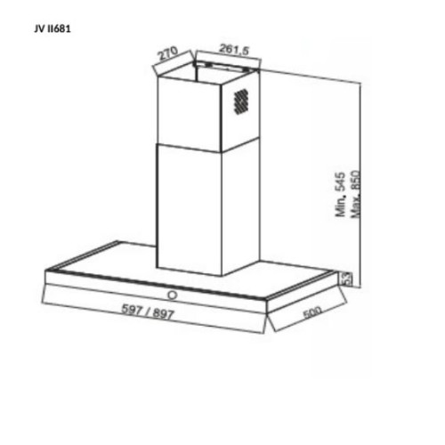 Вытяжка JACKY'S JV II681