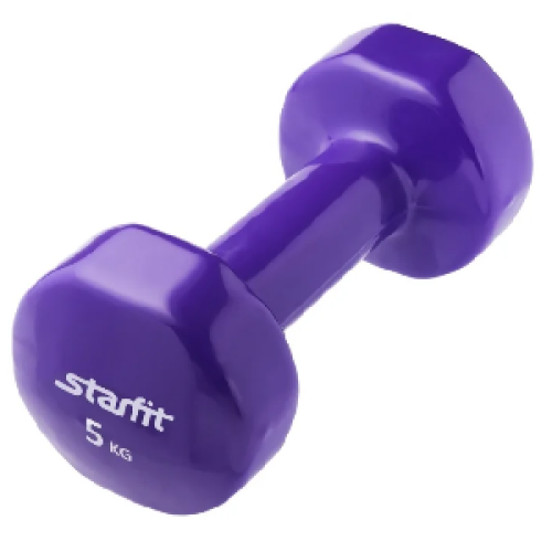 Гантель Starfit DB-101 5 кг фиолетовая