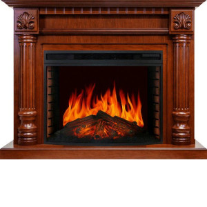 Камин ROYAL FLAME edinburg под dioramic 33 орех