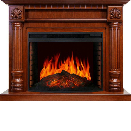 Камин ROYAL FLAME edinburg под dioramic 33 орех