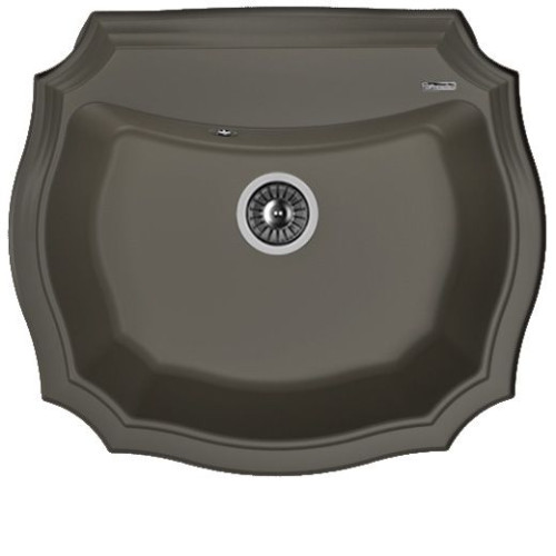 Кухонная мойка FLORENTINA Эмилия 640 антрацит (20.355.D0640.302)