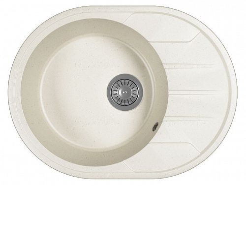 Кухонная мойка BAMBOO Лиана 620 белый (29.020.B0620.401)