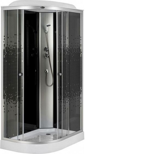 Душевая кабина NIAGARA NG-4512-08R Black