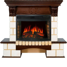 Камин ROYAL FLAME pierre luxe шампань угловой под dioramic 25 темный дуб Камин ROYAL FLAME pierre luxe шампань угловой под dioramic 25 темный дуб
