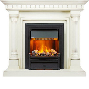 Камин DIMPLEX dallas под brookline black сл.кость Камин DIMPLEX dallas под brookline black сл.кость