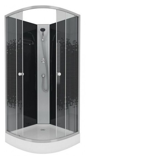 Душевая кабина NIAGARA NG-4501-08BK Black