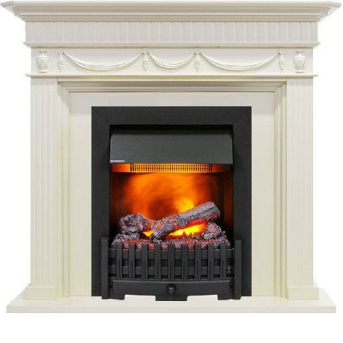 Камин DIMPLEX corfu под danville delux black сл.кость