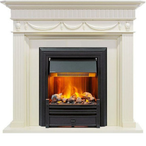 Камин DIMPLEX corfu под brookline black сл.кость Камин DIMPLEX corfu под brookline black сл.кость