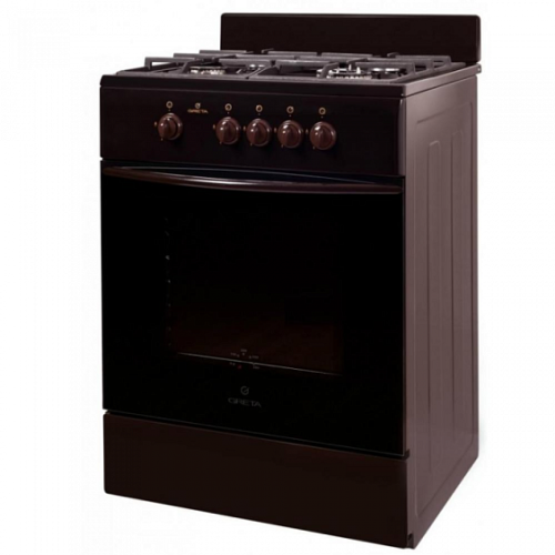 Газовая плита GRETA 600 исп 12 коричневая