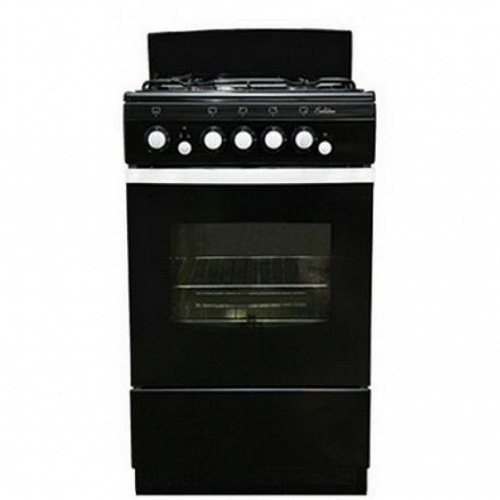 Газовая плита DeLuxe 504036г черный