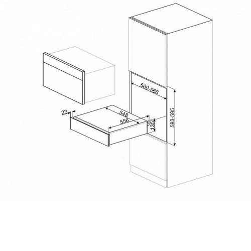 Подогреватель посуды SMEG CPR915N