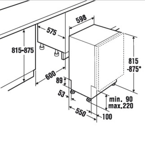 Посудомоечная машина KUPPERSBUSCH igv 6609.3