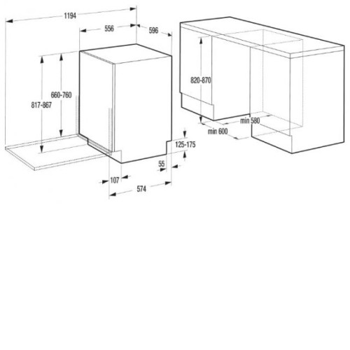 Посудомоечная машина Gorenje GV 63160