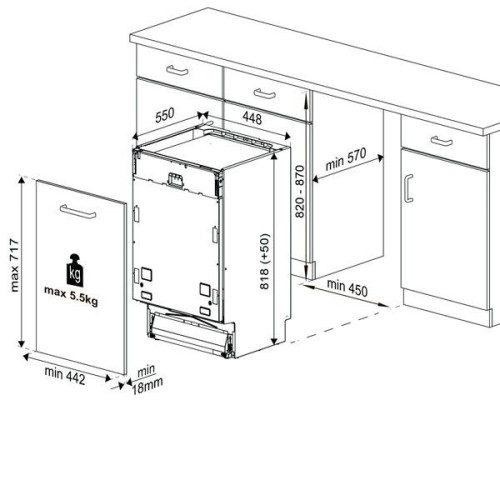 Посудомоечная машина BEKO DIS 28124