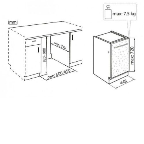 Посудомоечная машина KUPPERSBERG GS 4505