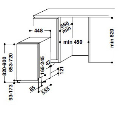 Посудомоечная машина INDESIT DISR 57H96 Z