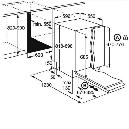 Посудомоечная машина AEG f 65040 vi1p