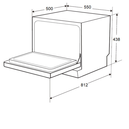 Посудомоечная машина KUPPERSBERG GFM 5560