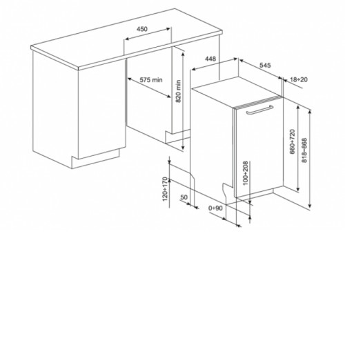 Посудомоечная машина KUPPERSBERG gsa 489