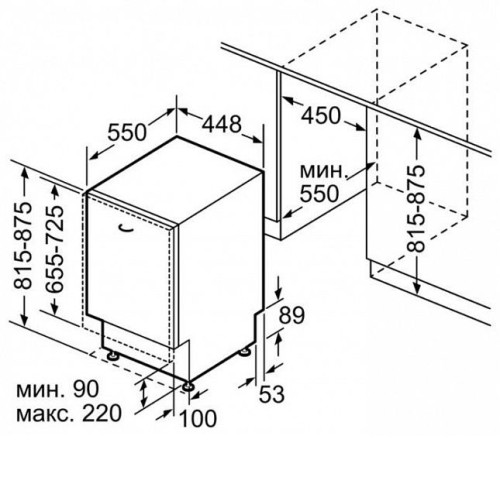 Посудомоечная машина BOSCH SPV66MX60R