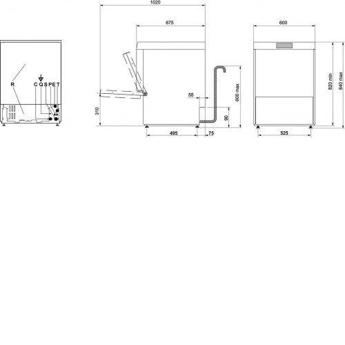 Посудомоечная машина SMEG UD526D