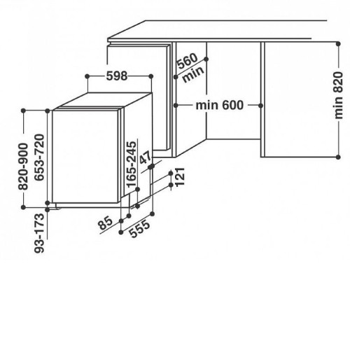 Посудомоечная машина Whirlpool WIO 3O33 DEL
