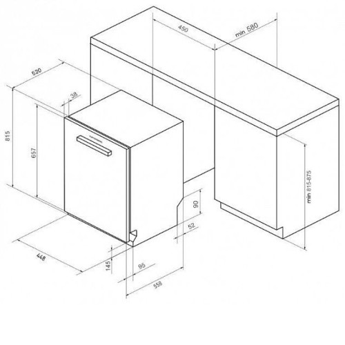 Посудомоечная машина KUPPERSBERG GS 4533