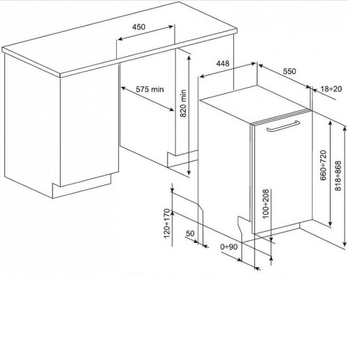 Посудомоечная машина KUPPERSBERG gsa 480