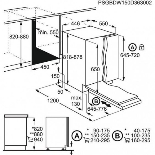 Встраиваемая посудомоечная машина Zanussi ZSLN2211
