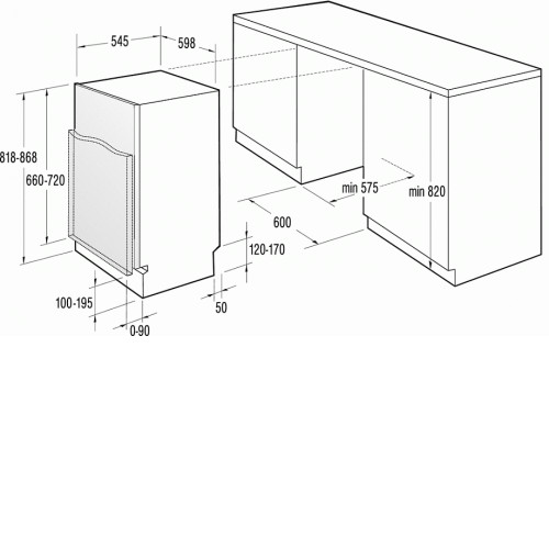 Посудомоечная машина GORENJE gv62224