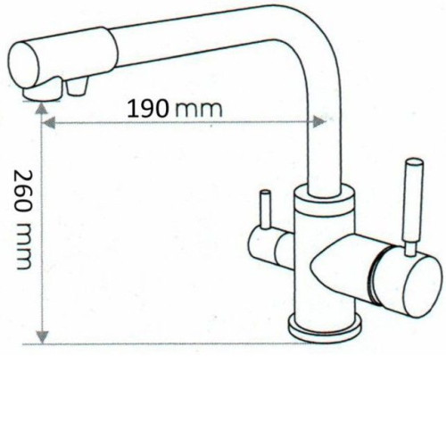 Смеситель EMAR ЕС-3003N.4 берилл