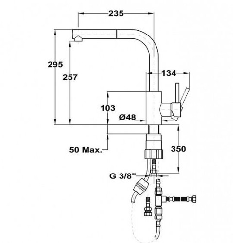 Смеситель TEKA ARN 938 (116020002)