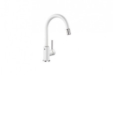 Смеситель для мойки BLANCO MIDA-S 521457 Silgranit белый