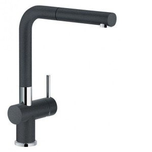 Смеситель FRANKE 115.0373.901 FRANKE Active Plus с выдвижным шлангом, оникс