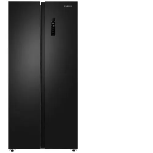 Холодильник MEFERI MFR83BLACK IX TOTAL NO FROST SIDE BY SIDE COMFORT