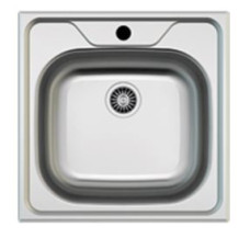 Кухонная мойка Zigmund & Shtain Platz 500.6 polished + сифон