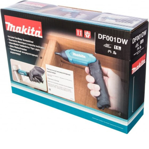 Отвертка аккумуляторная Makita DF001DW