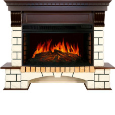 Камин ROYAL FLAME pierre luxe под dioramic 33w (темный дуб) Камин ROYAL FLAME pierre luxe под dioramic 33w (темный дуб)