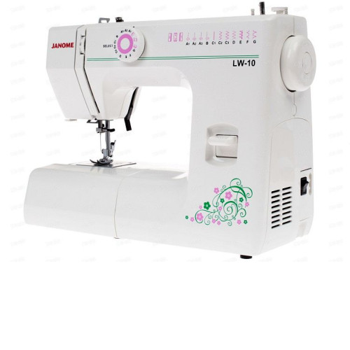 Швейная машина JANOME lw-10 белый