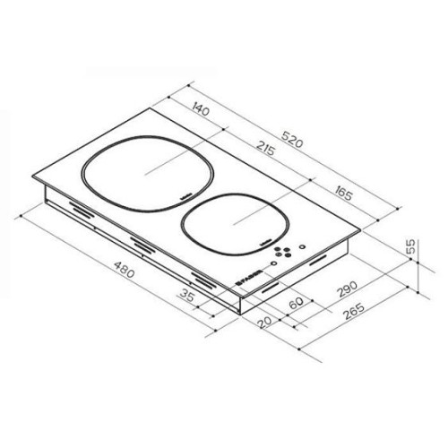 Варочная панель FABER 108.0456.297 FABER FCH 32 С