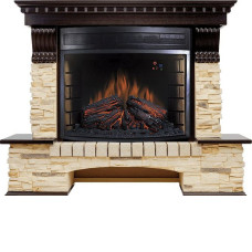 Камин ROYAL FLAME pierre luxe под dioramic 28 сланец (темный дуб) Камин ROYAL FLAME pierre luxe под dioramic 28 сланец (темный дуб)