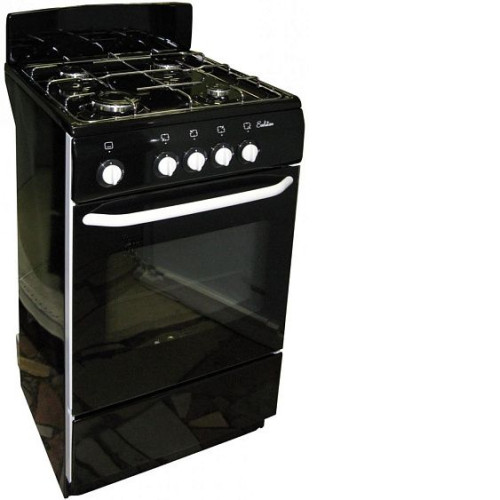 Газовая плита DeLuxe 504038г черный