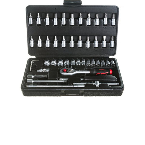 Набор инструмента Force 2462 1/4"DR 46пр