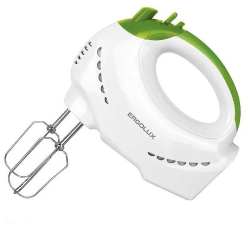 Миксер ERGOLUX ELX-EM01-C34 белый/салатовый
