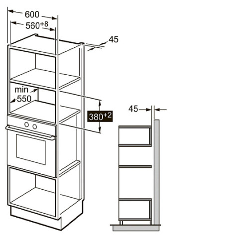 Микроволновая печь KUPPERSBERG HMW 650 BL