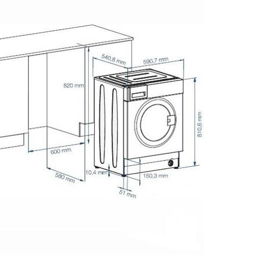 Стиральная машина с сушкой Beko WDI 85143